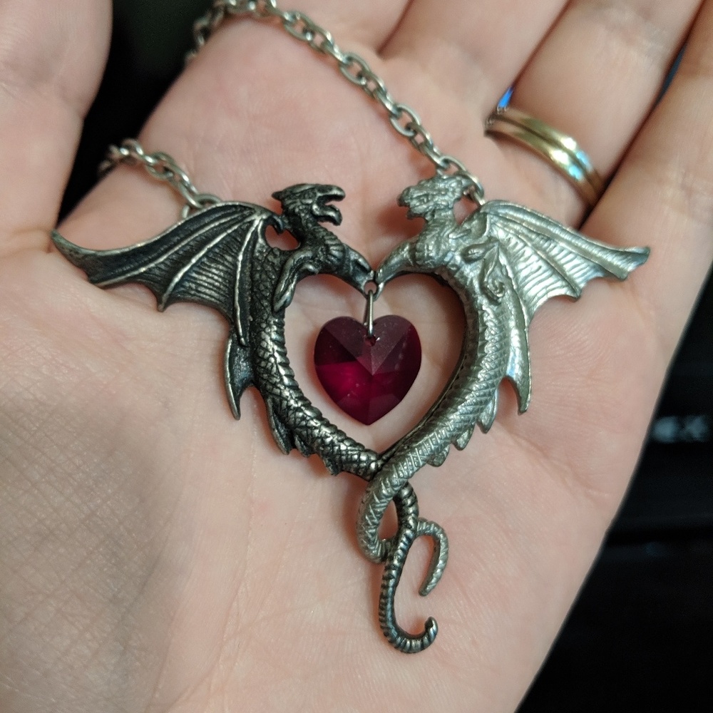 Alchemy Gothic Dragon necklace